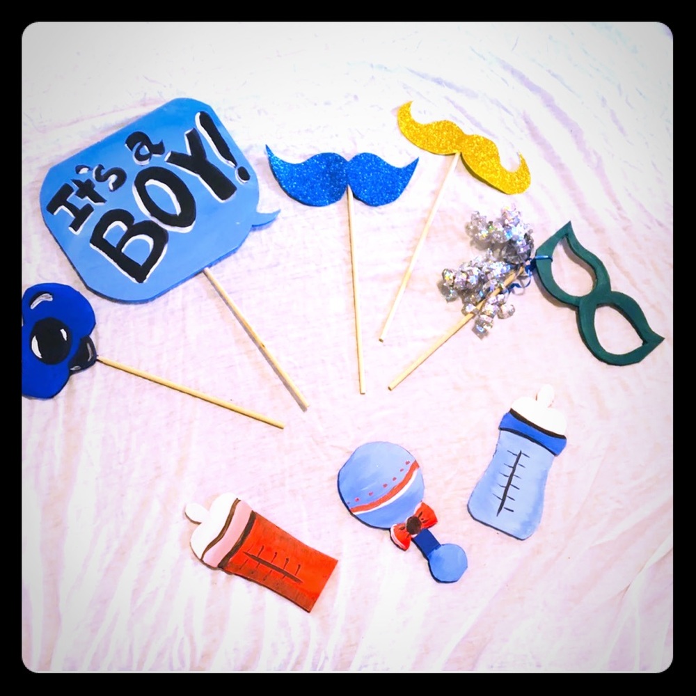“It’s a Boy!” Party Photo Booth